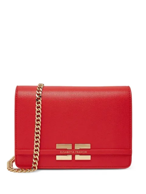 Elisabetta Franchi chain shoulder bag Red BS39A61E2