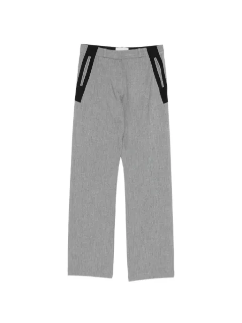Coperni contrast panel trousers Grey COPP173F3064