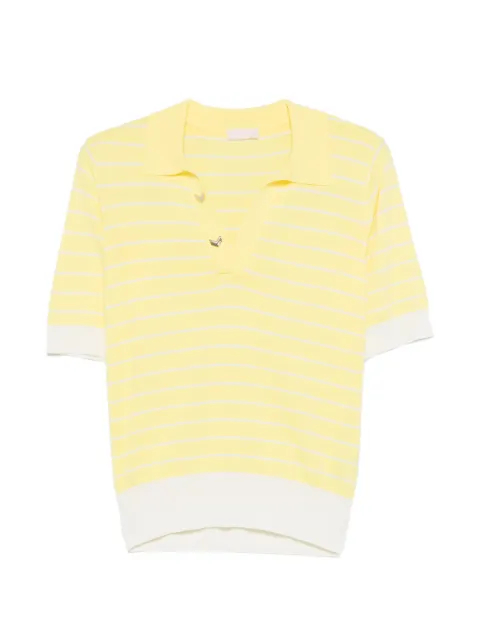 LIU JO striped top Yellow TA6215MS55N