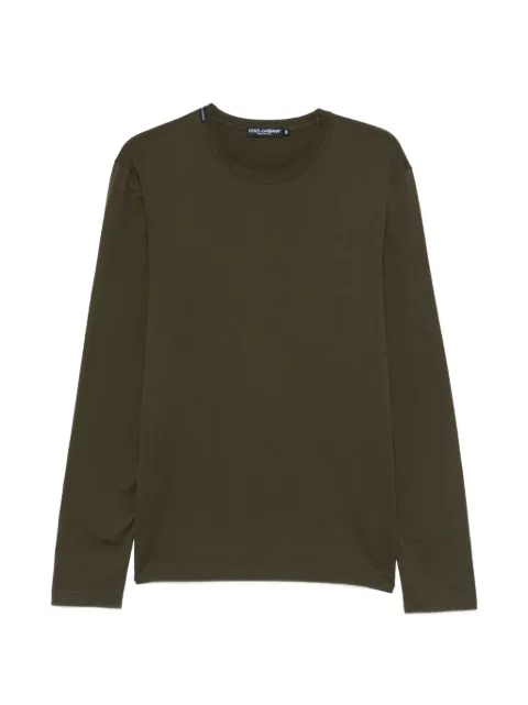 Dolce & Gabbana cotton T-shirt Green G8PV0TFU7EQ