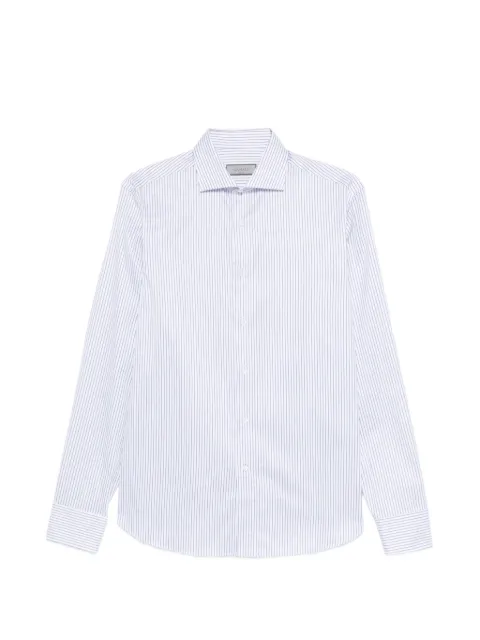 Canali striped shirt White NCLX0C3GR03450