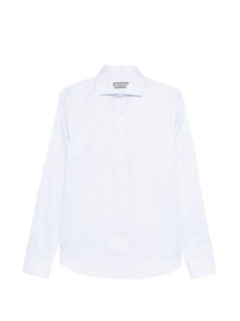 Canali striped shirt Blue NCLX0C3GR03724