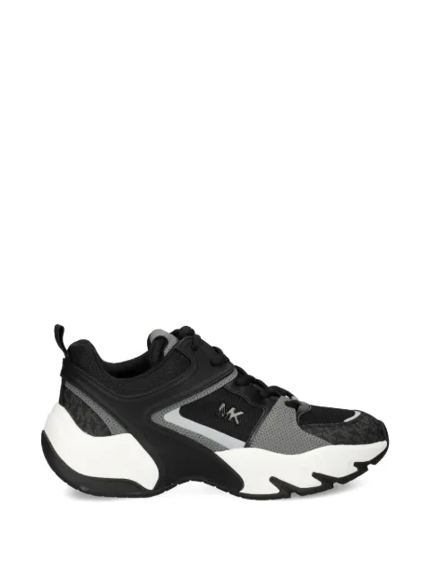 Michael Kors logo-detail lace-up sneakers Black 42S6CHFS1D