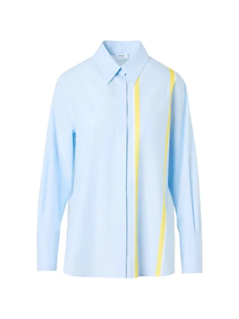Akris Punto long-sleeve shirt Blue 160503050462072
