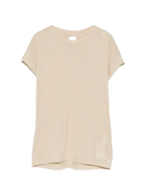 Eleventy crew-neck short-sleeves T-shirt Neutrals M80TSHM15TES0M256