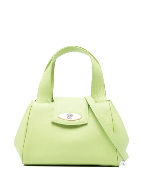 Versace Pre-Owned 1990s leather tote bag Green VE640AIX