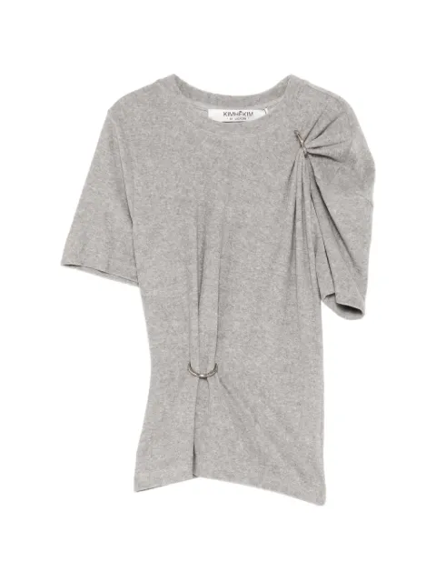 Kimhekim Rebecca T-shirt Grey ZG1JS01GY