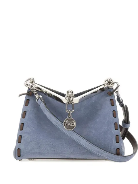 ETRO Vela Pegasus-logo shoulder bag Blue WP1B0001AE307