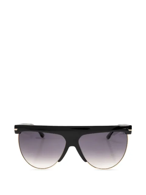 Victoria Beckham Eyewear browline-frame sunglasses Black VB7005S