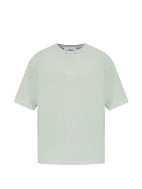 Stone Island 2100006 organic cotton jersey T-shirt Green L1S152100006S0050