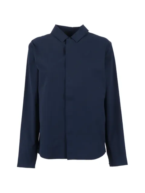 K-Way logo overshirt Blue K3134JW