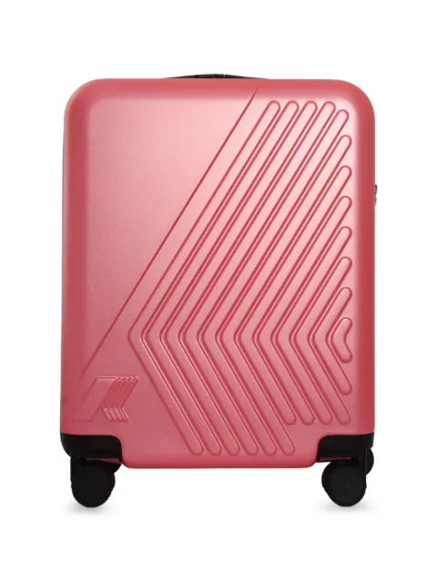 K-Way Eudoxie embossed trolley Pink K4125ZW