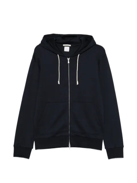 Eleventy zip-up hoodie Blue M75FELK23TES0K034