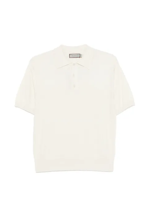 Canali textured polo shirt Neutrals MK02466C0127