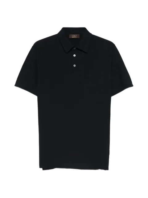 Zanone short-sleeve polo shirt Blue 815159ZG380