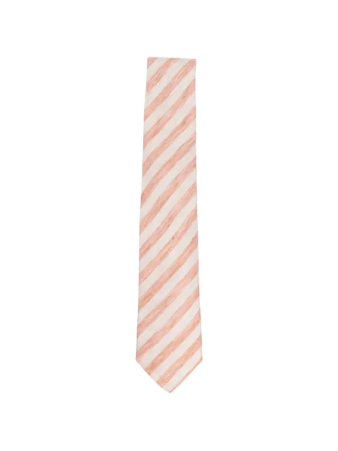 Tagliatore striped tie Orange TIECPET16