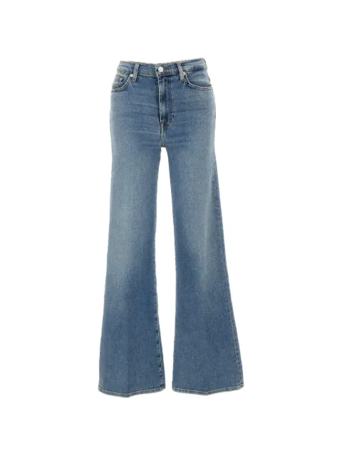 7 For All Mankind Modern Dojo Tailorless five-pocket wide jeans Blue 7U3401201ZP