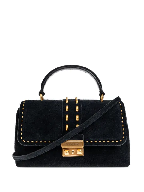 Michael Michael Kors medium Tribeca studded top-handle satchel Black 30S6A2RS2S