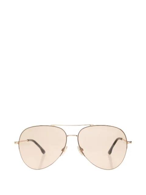 Victoria Beckham Eyewear pilot-frame sunglasses Gold VB1000S