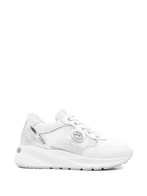 NERO GIARDINI perforated-detail sneakers White E615180D