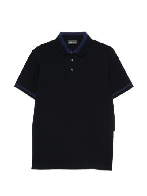 Emporio Armani short-sleeve polo shirt Blue EM005798AF12955