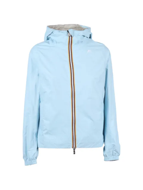 K-Way colourblock hooded jacket Blue K21348W