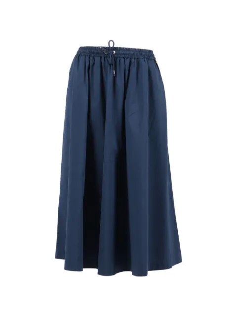 K-Way Mosella drawstring skirt Blue K4147DW