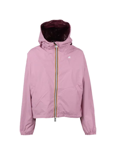 K-Way Laurette double hooded jacket Pink K81333W