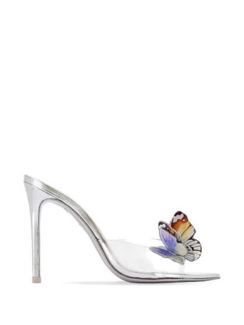Sophia Webster Vanessa butterfly-embellished mules White SAW25016