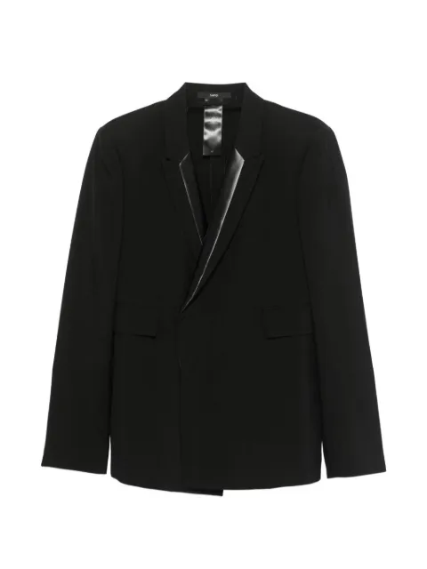 SAPIO lapel pocket blazers Black SS25N4