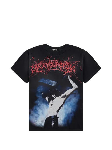 HELLSTAR printed T-shirt Black HSPS26TE3