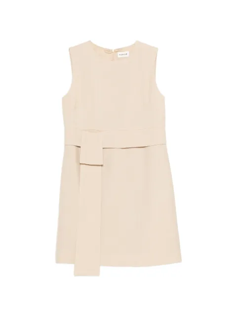 P.A.R.O.S.H. Rania belt sleeveless mini dress Neutrals RANIAD726184