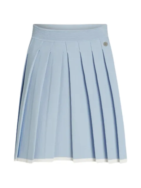 Karl Lagerfeld contrast pleated skirt Blue B1W120031QV