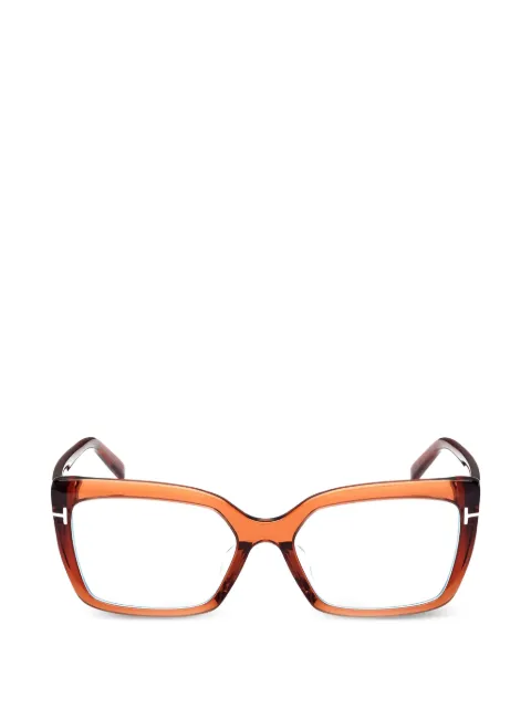 TOM FORD full-rim glasses Brown FT5991FB048