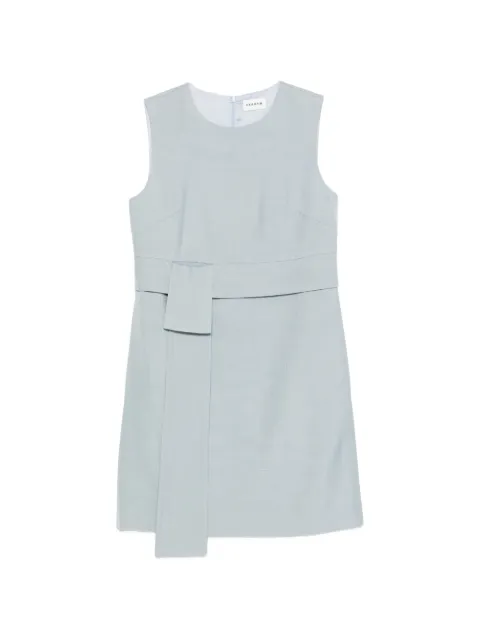 P.A.R.O.S.H. Rania belt sleeveless mini dress Blue RANIAD726184