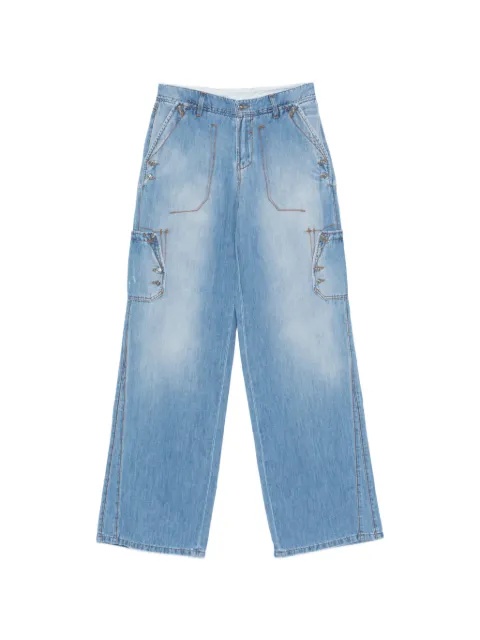 Ermanno Scervino pocket denim trousers Blue D487P303ZIW