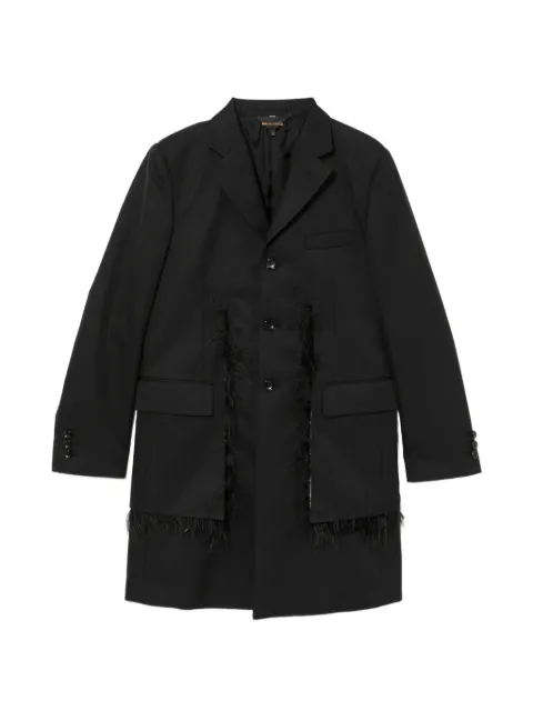 Comme Des Garçons button-up coat Black GQJ002