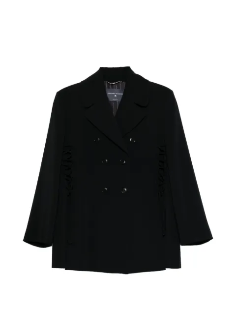 Ermanno Scervino double-breasted blazer Black D486I310HKI