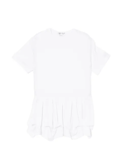 Comme Des Garçons Comme Des Garçons ruffled T-shirt White CCXTPRQT011XQWHX00M