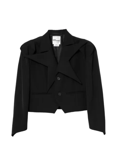Noir Kei Ninomiya star blazer Black 3QJ003