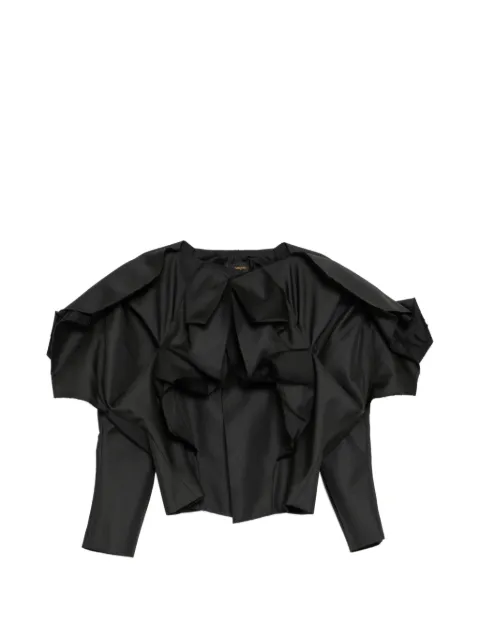 Comme Des Garçons ruffled jacket Black GQJ005