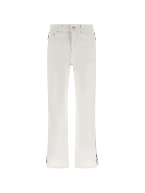 Rabanne zip jeans White 26PCPA067CO0526