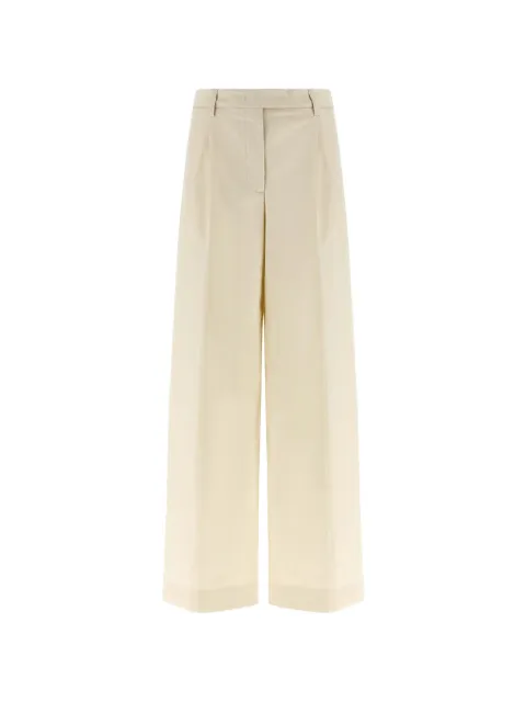 THELATEST Deva pleat trousers White TLW03118T0176ABTPT0343