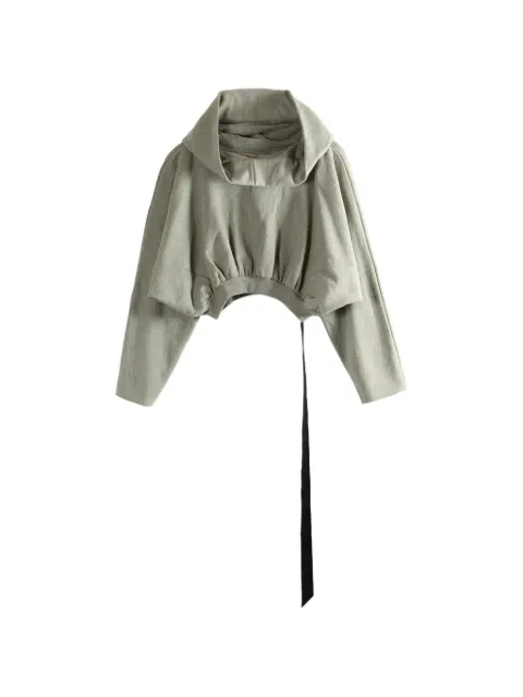 Rick Owens DRKSHDW boxy hoodie Grey DS01F4218FGM