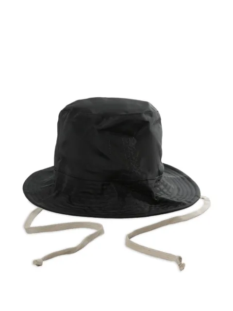 Rick Owens DRKSHDW tie-detail hat Black DA01F4479NCV