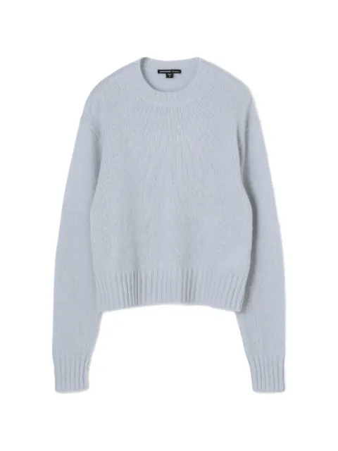 James Perse long-sleeve crew neck sweater Blue WLTC3249