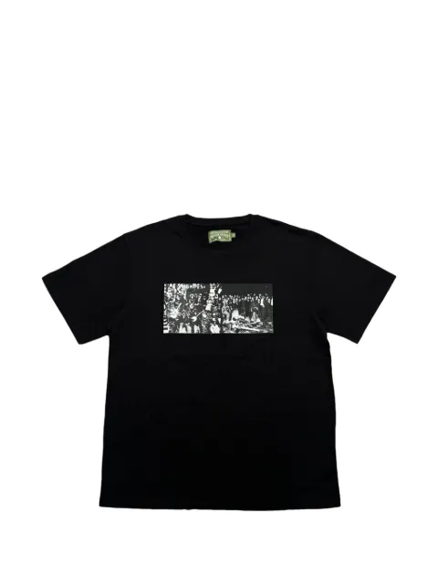 Denim Tears Entertainment short-sleeve T-shirt Black DT357