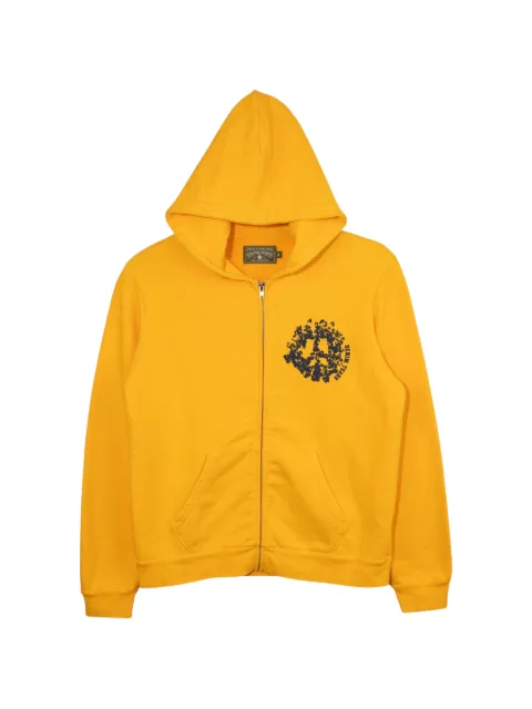 Denim Tears zipped hoodie Yellow DT366