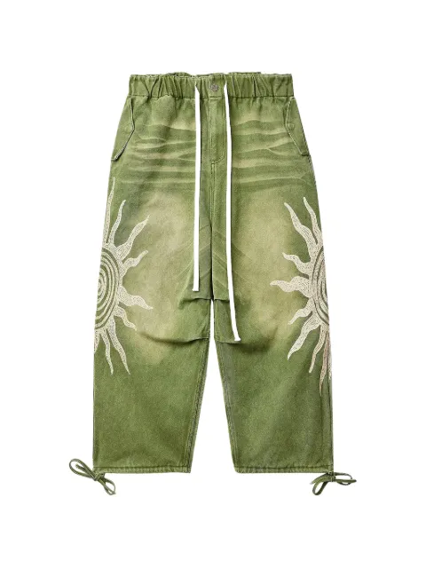 Vale sun-track pants Green VALE12001GN