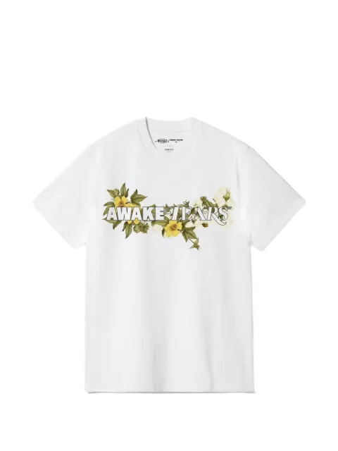 Denim Tears x Awake NY Awake Tears short-sleeves T-shirt White DT362